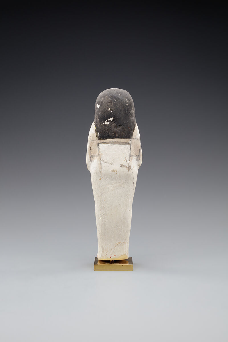 Shabti of Khabekhnet and Iineferty, Limestone, paint