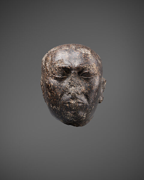 Realistic Head, Granodiorite, brownish 