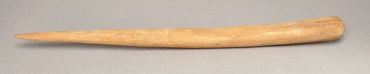 Surveyor's Stake from a Foundation Deposit for Hatshepsut's Temple, Wood