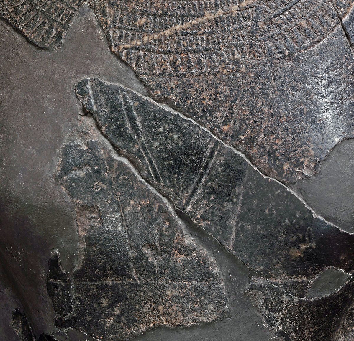 Hatshepsut Wearing the khat Headdress, Diorite