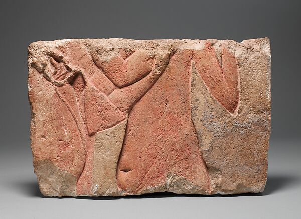 Relief with two royal male figures