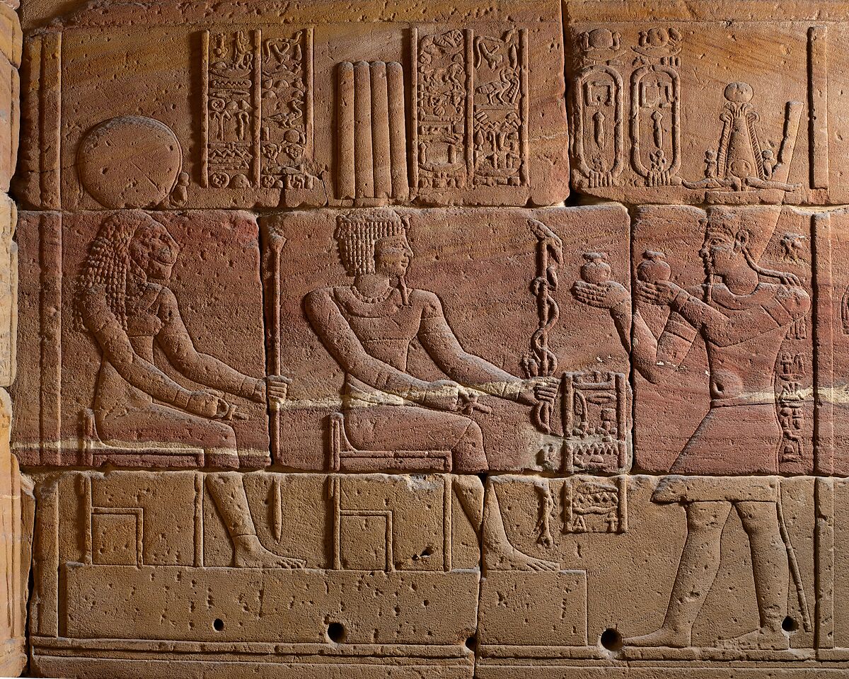 The Temple of Dendur, Aeolian sandstone