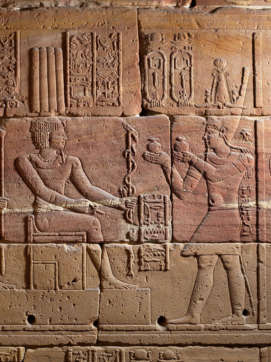 The Temple of Dendur, Aeolian sandstone