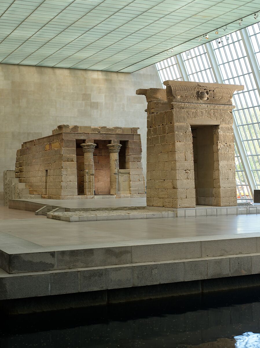 The Temple of Dendur, Aeolian sandstone 