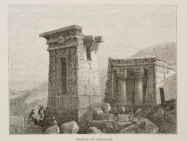 The Temple of Dendur, Aeolian sandstone