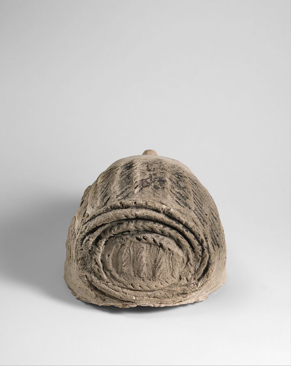 Funerary Mask, Plaster, paint