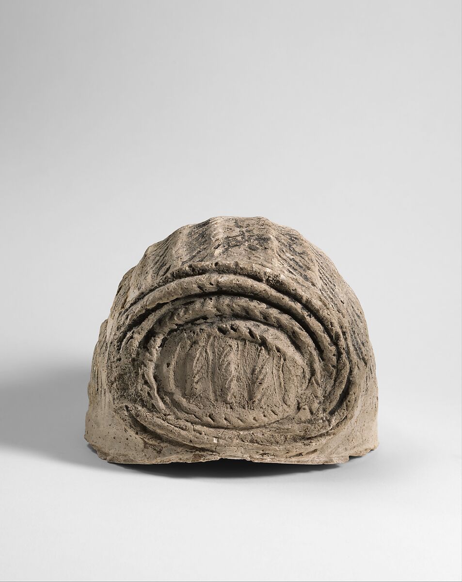 Funerary Mask, Plaster, paint