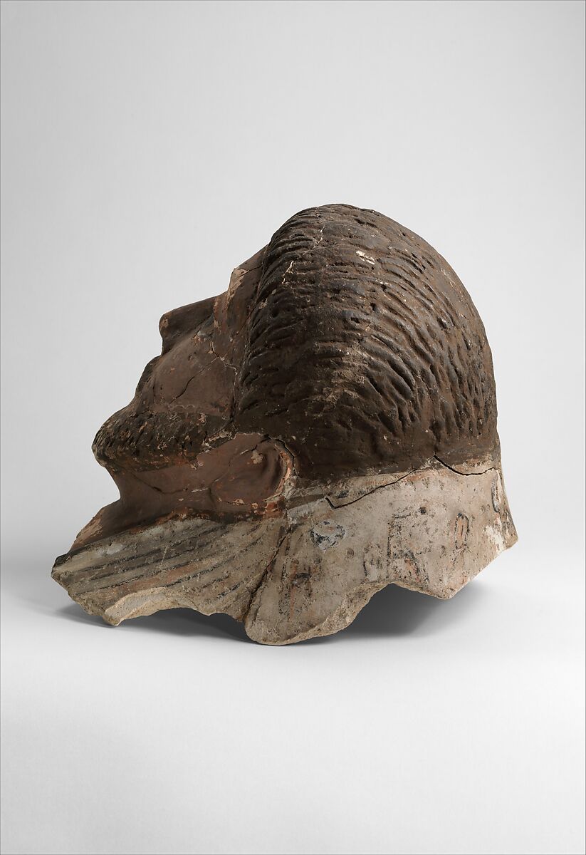 Funerary Mask, Plaster, paint