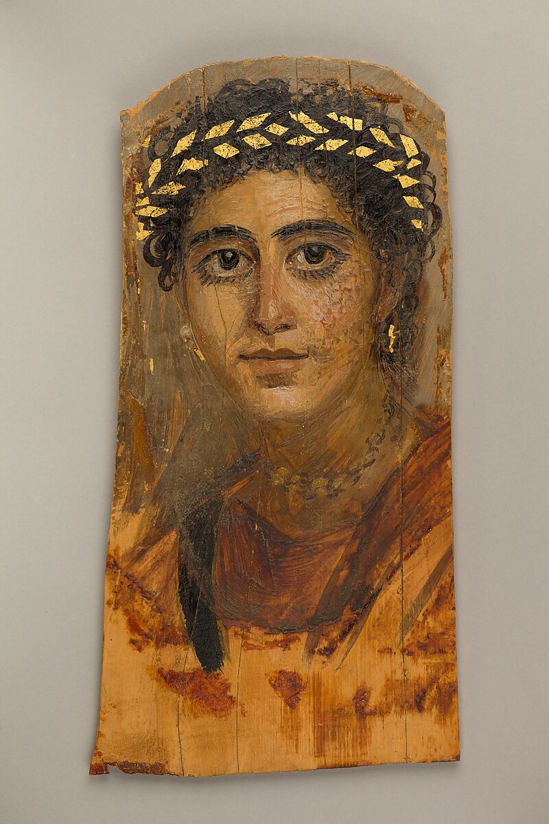 Portrait of a young woman in red | Roman Period | The Metropolitan ...