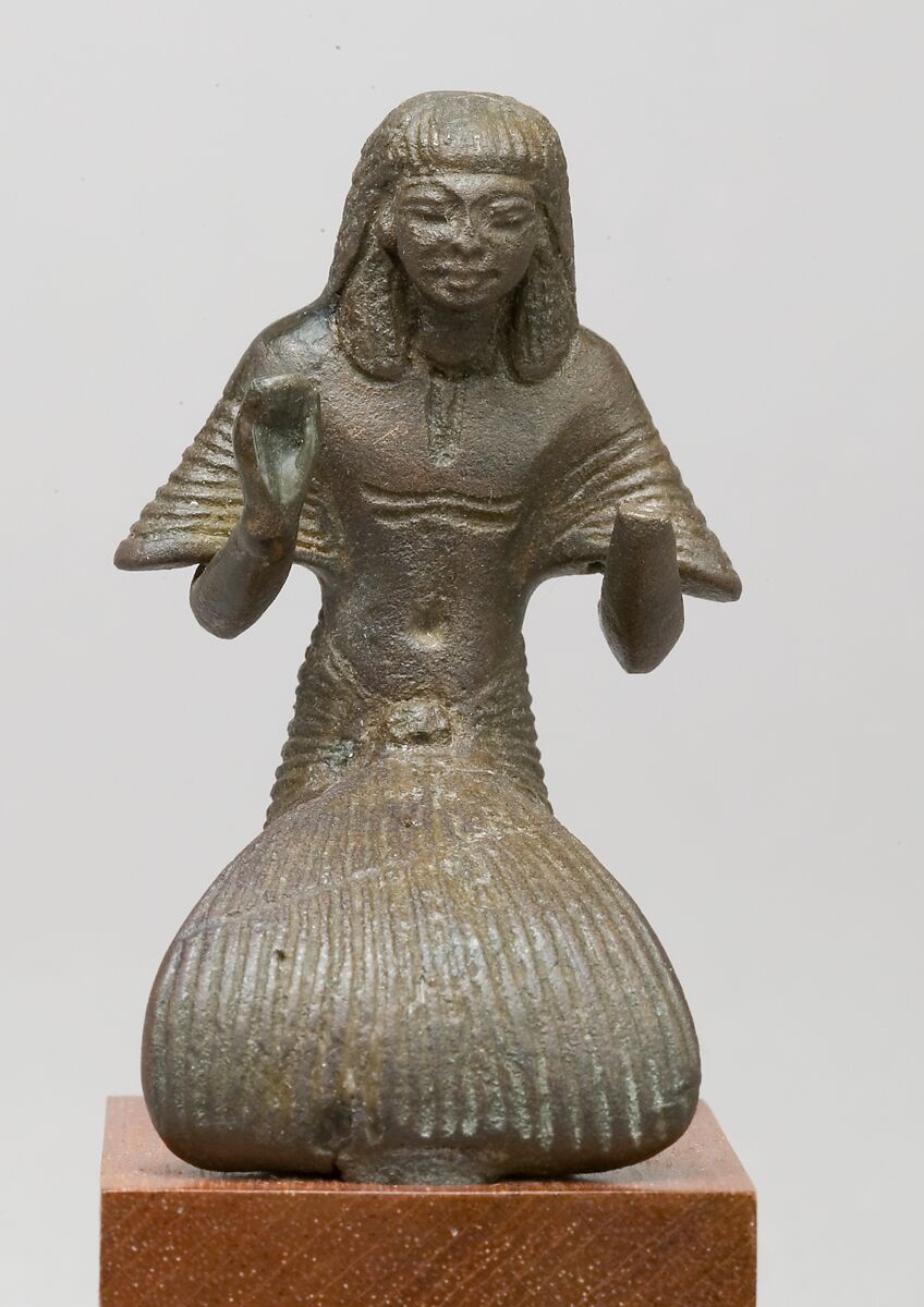 Kneeling official, Bronze