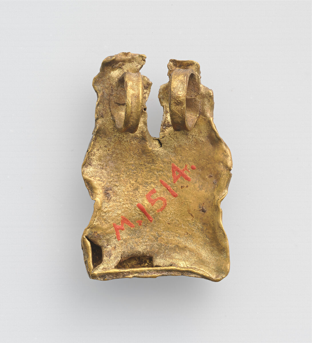 Pendant:  Osiris and Isis of Canopus, Gold