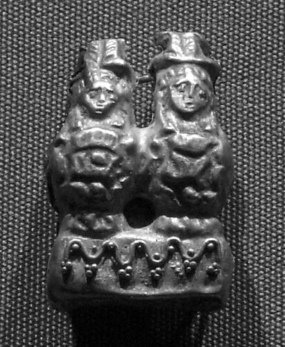 Pendant:  Osiris and Isis of Canopus
