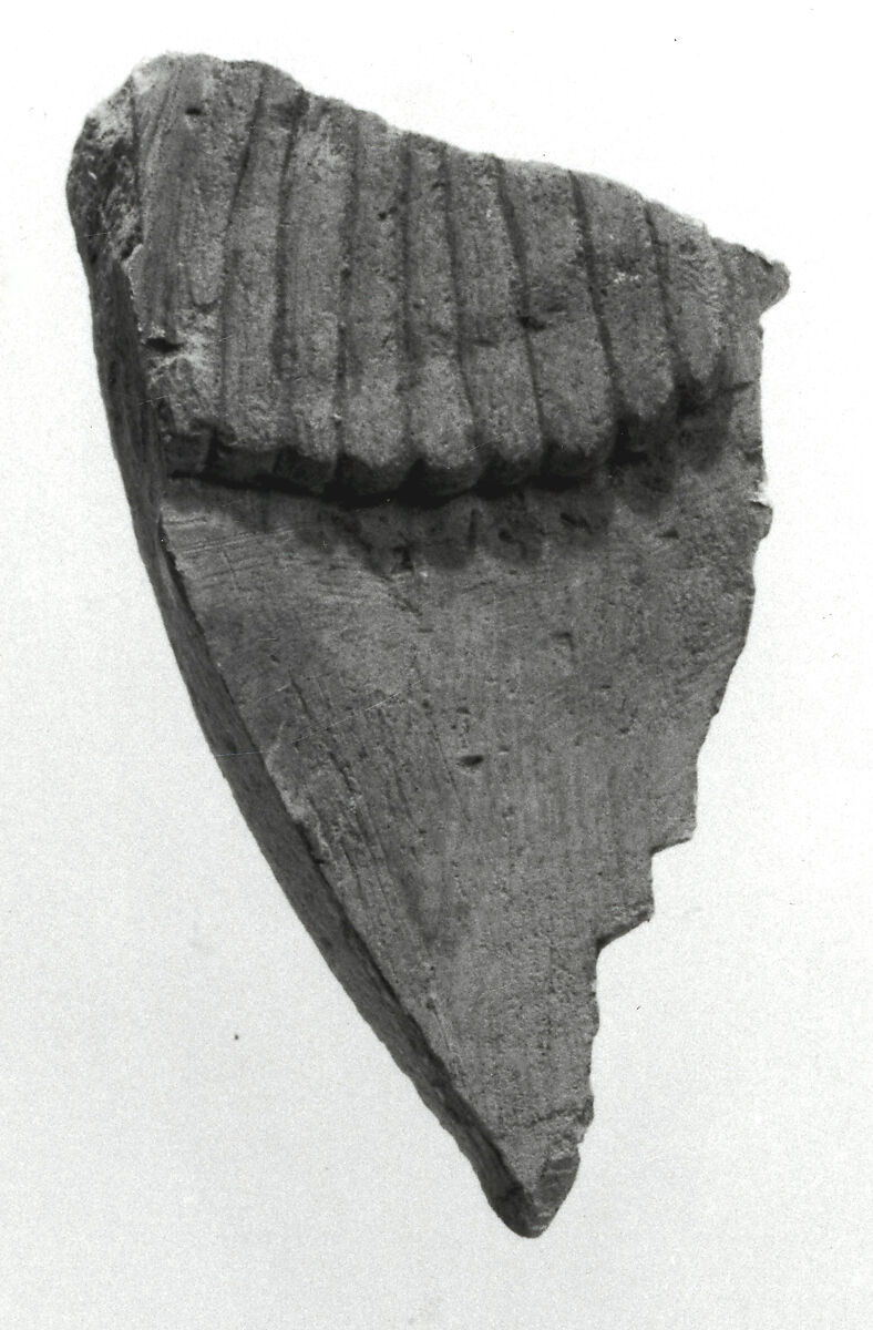 Raised relief fragment, Limestone 