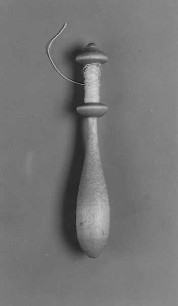 Bobbin and Thread, United Society of Believers in Christ’s Second Appearing (“Shakers”) (American, active ca. 1750–present), Wood; Maple, thread, American, Shaker