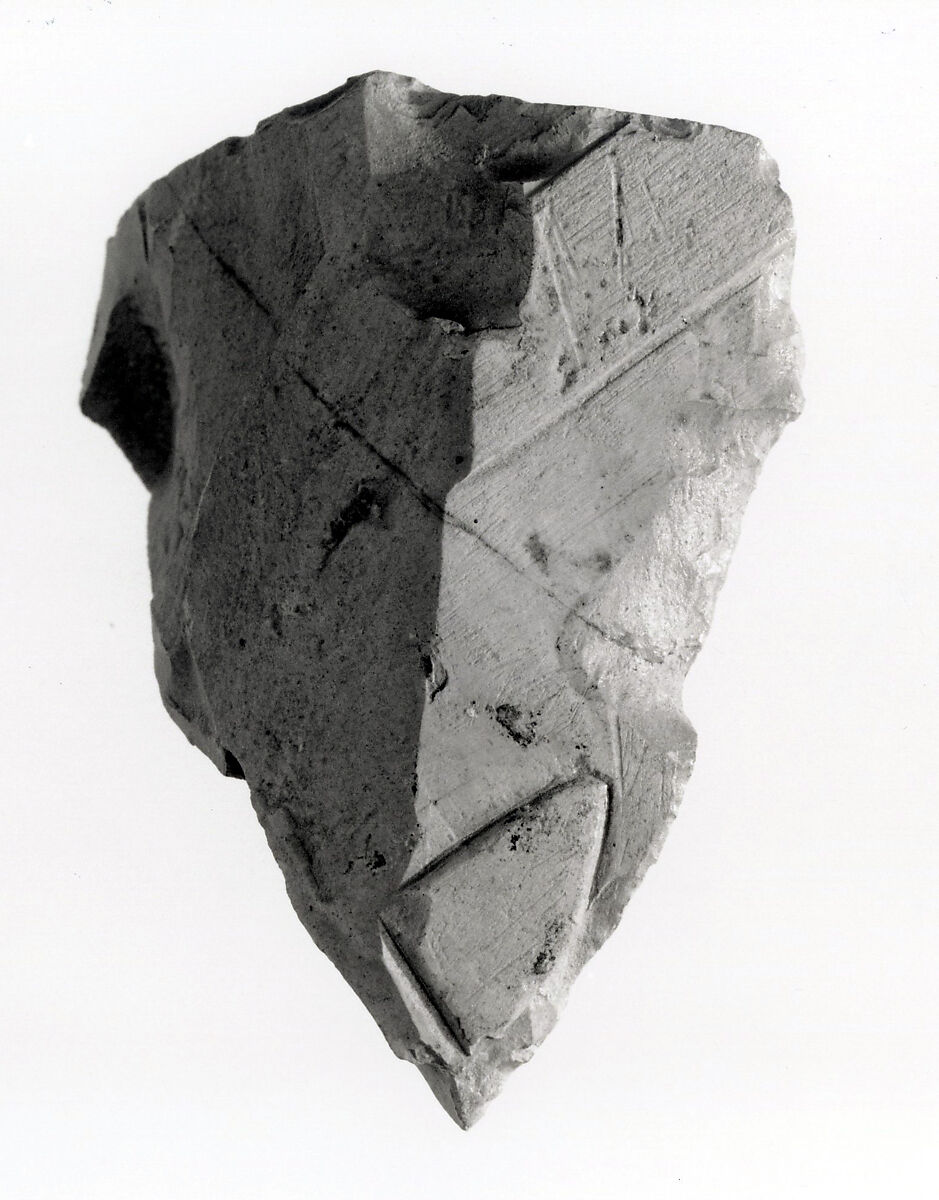 Raised relief fragment, Limestone 