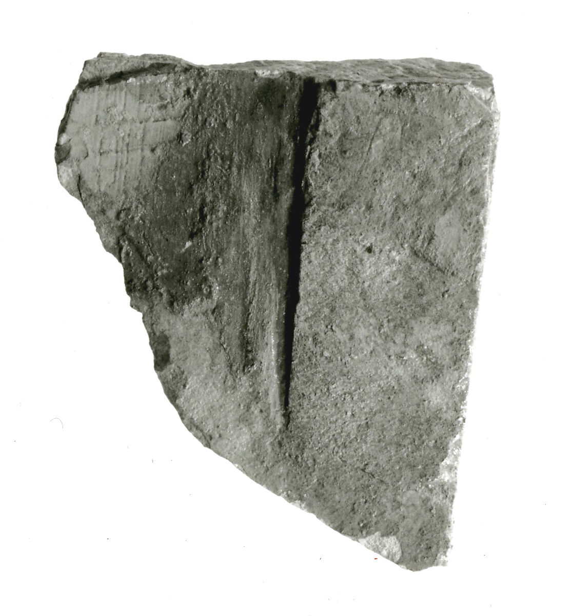 Raised relief fragment, Limestone
