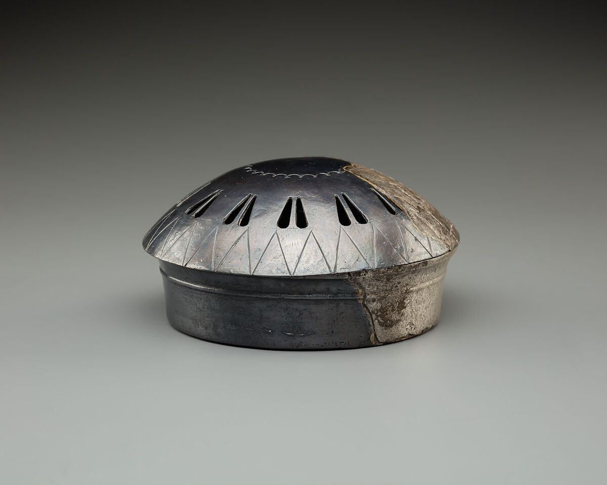 Incense burner with its chain, Silver 