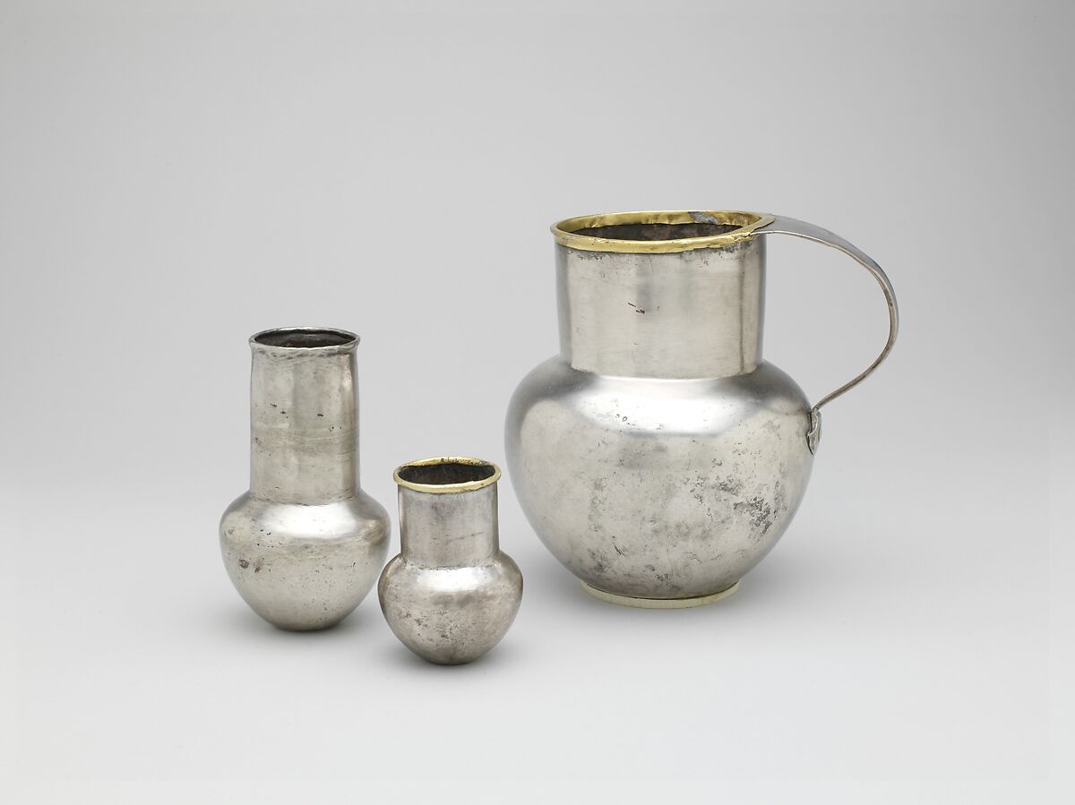 Long-necked jar, Silver