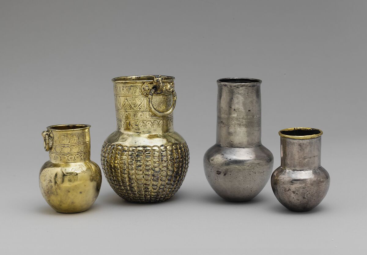 Long-necked jar, Silver