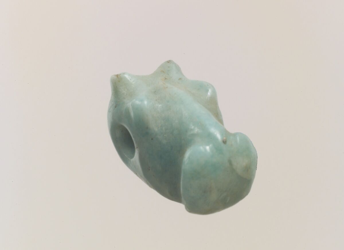 Hippopotamus-head amulet