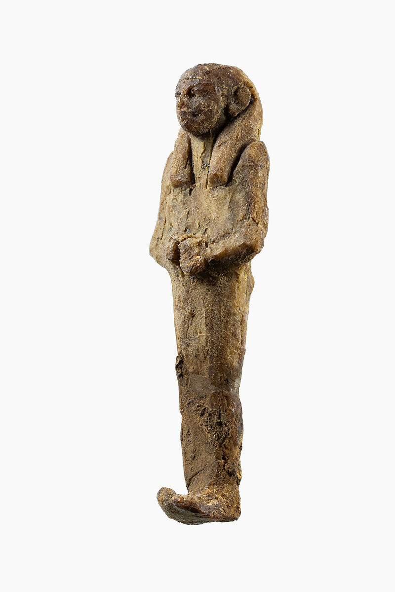 Viscera figure with human head (Imseti), Mud, wax
