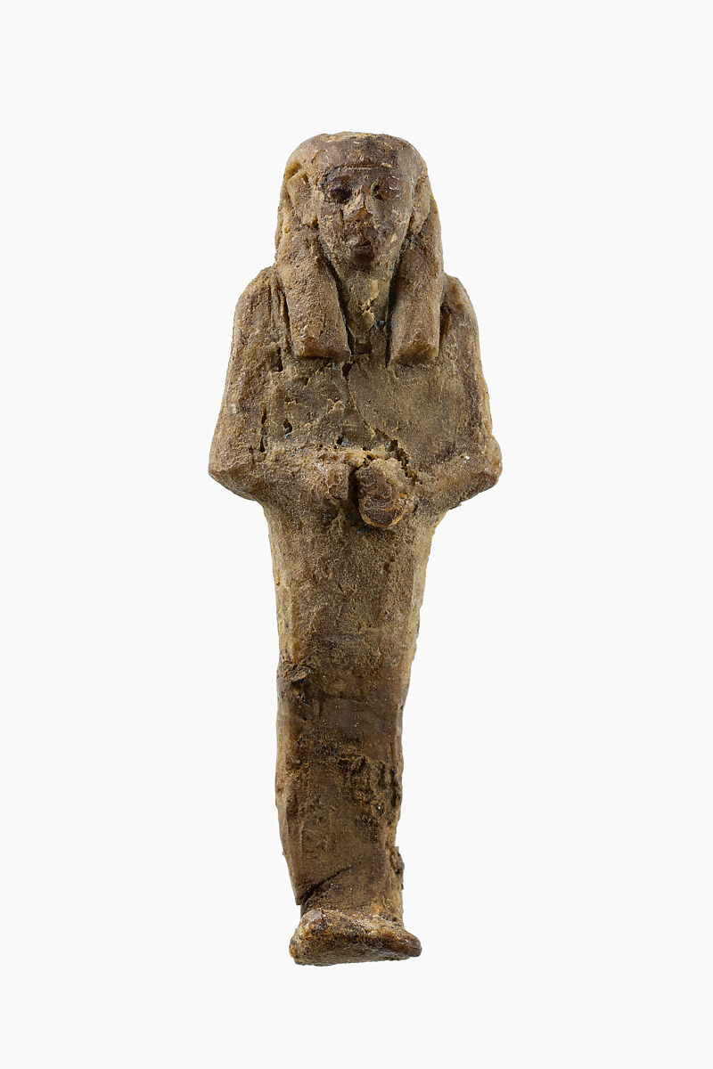 Viscera figure with human head (Imseti), Mud, wax