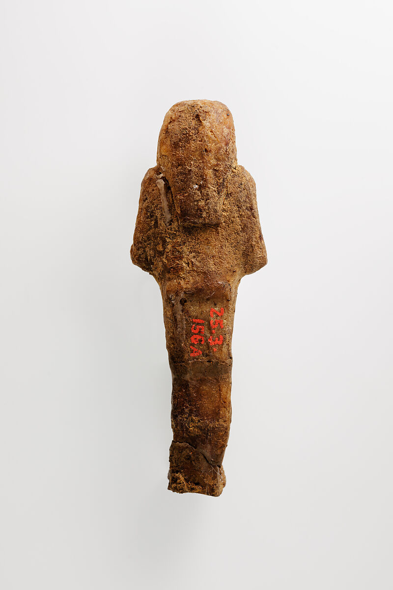 Viscera figure with human head (Imseti), Mud, wax