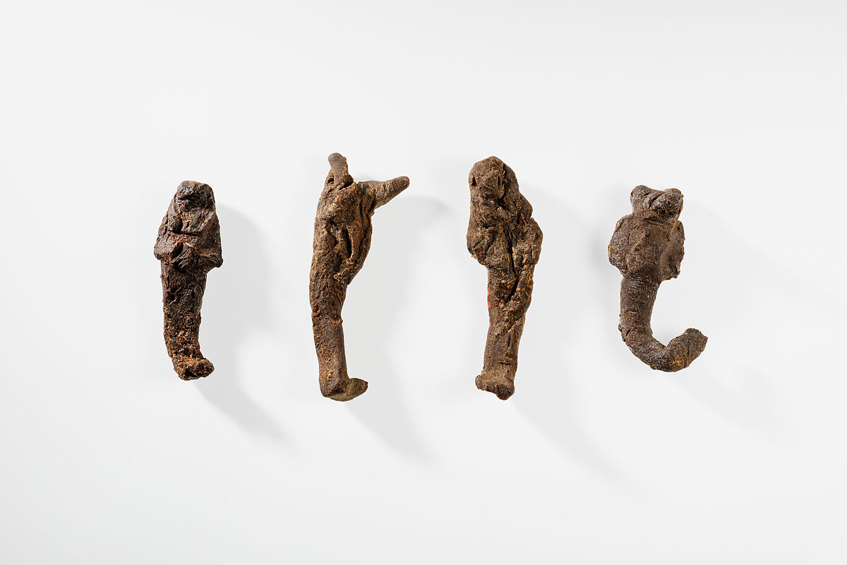 Viscera figure with human head (Imseti), Wax (?)