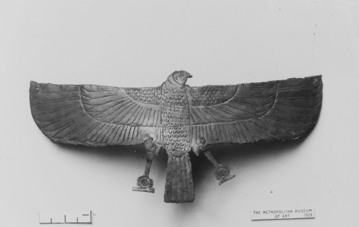 Falcon Pectoral, Bronze or copper alloy 