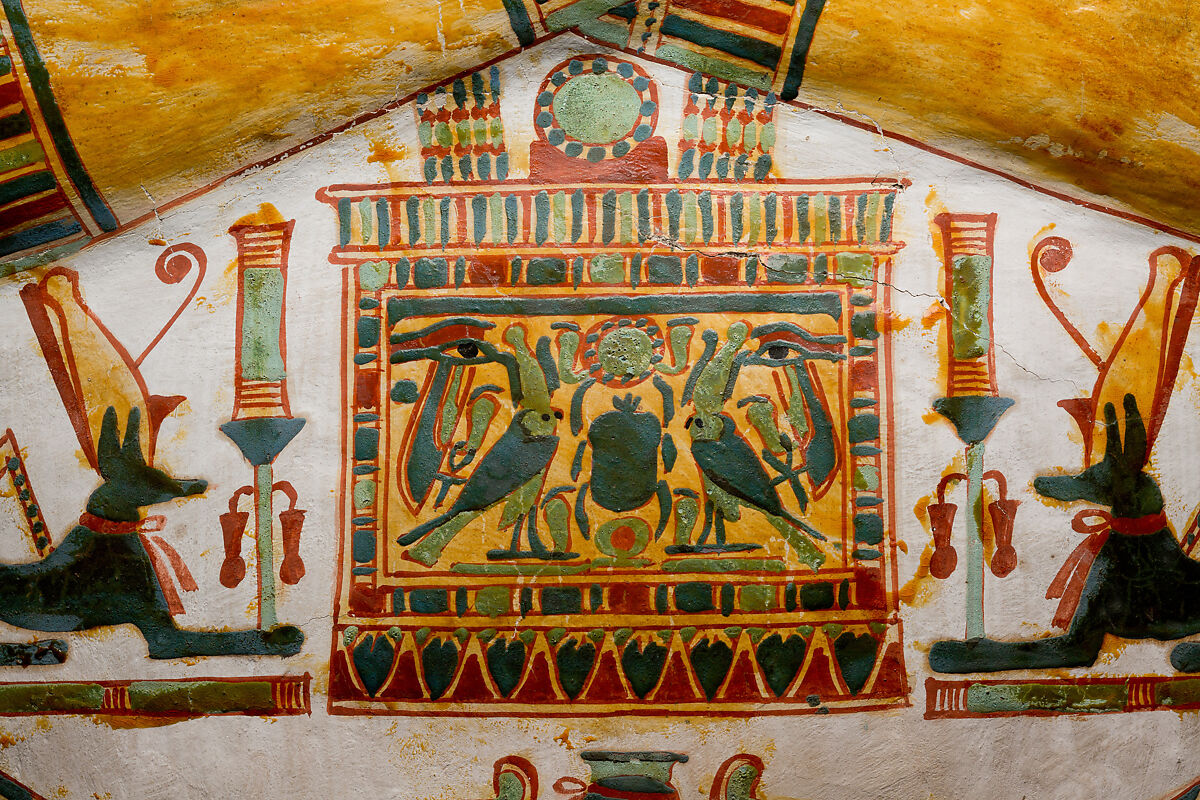 Outer Coffin of the Chantress of Amun-Re Henettawy, Wood, gesso, paint, varnish