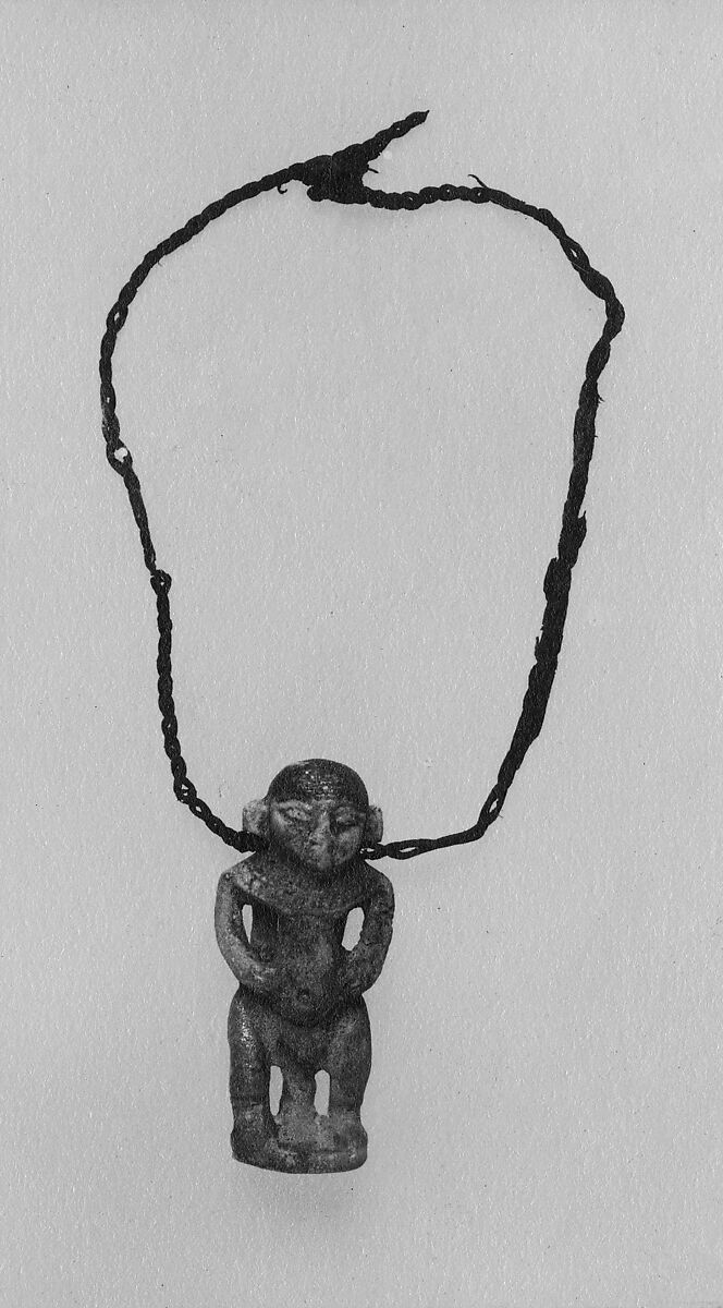 Pataikos Amulet, Faience