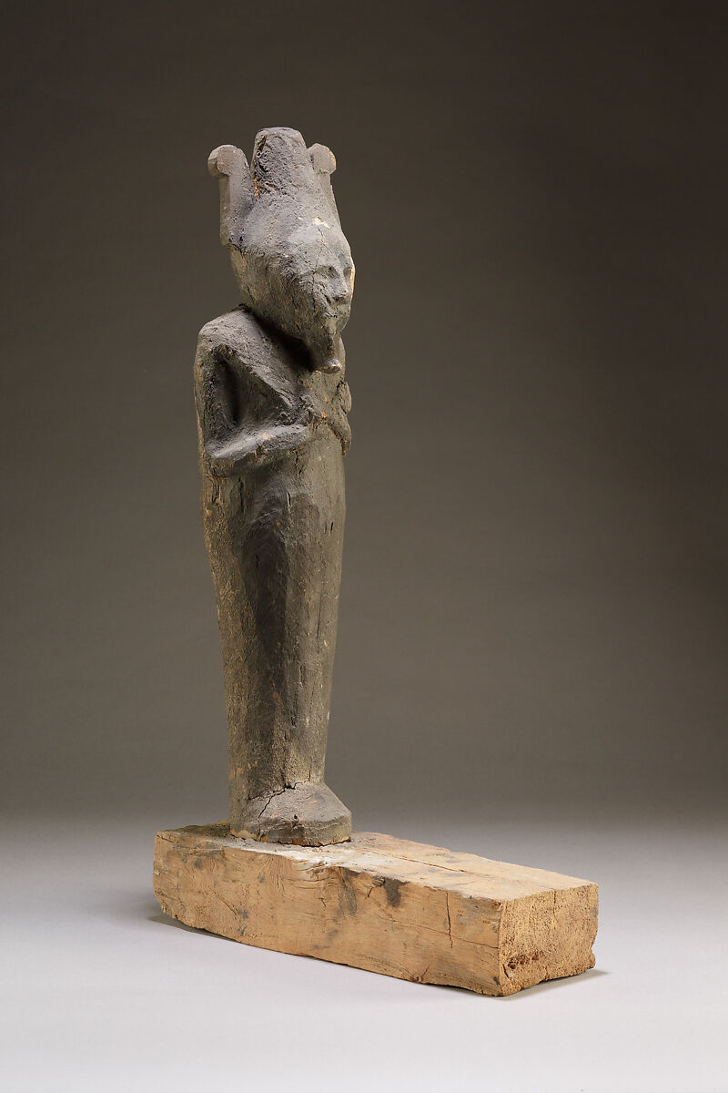 Osiris figure, Sycomore wood