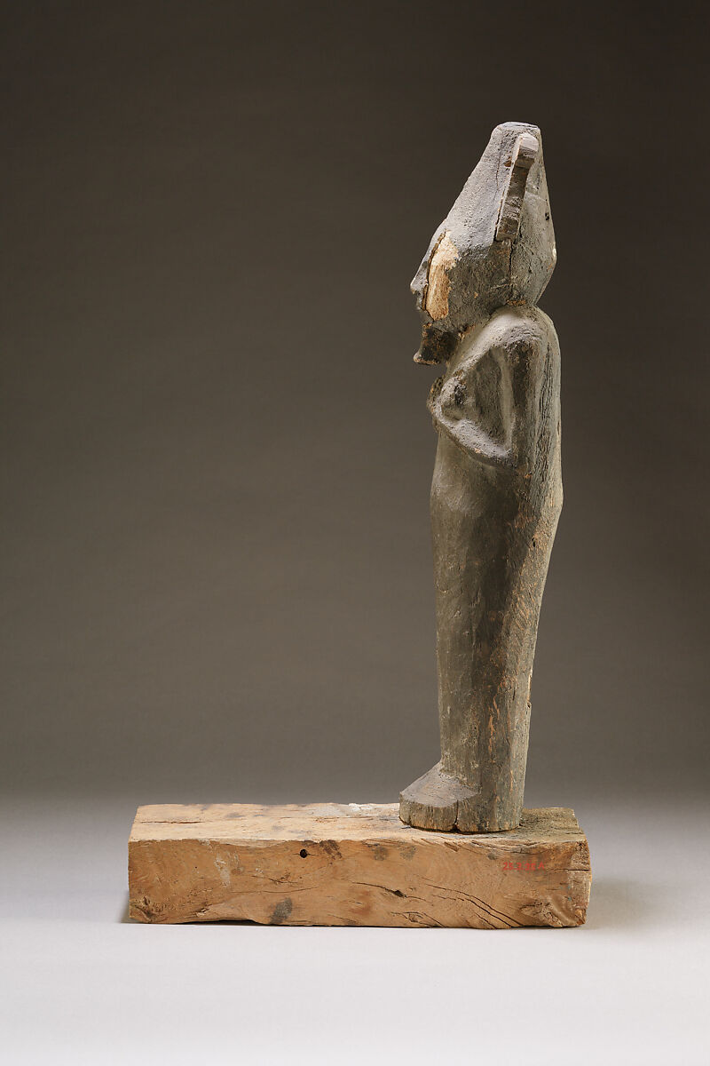 Osiris figure, Sycomore wood