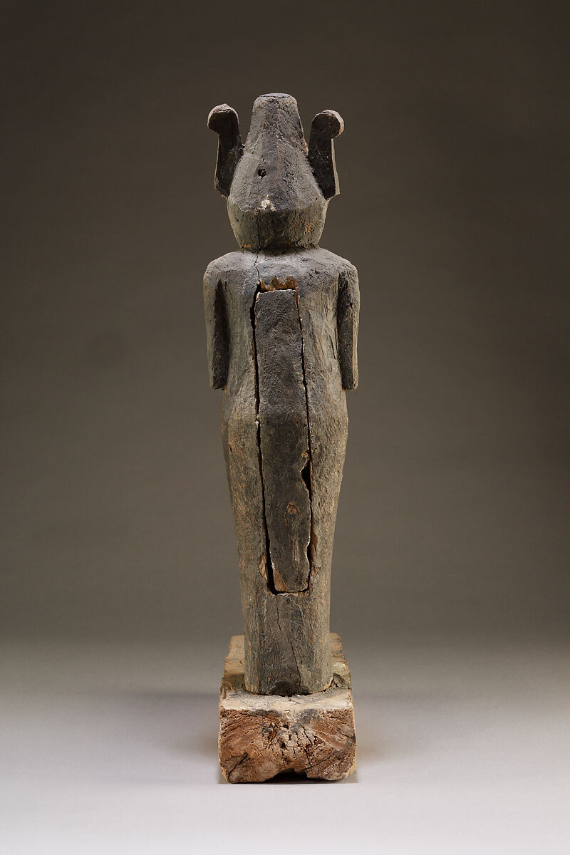 Osiris figure, Sycomore wood