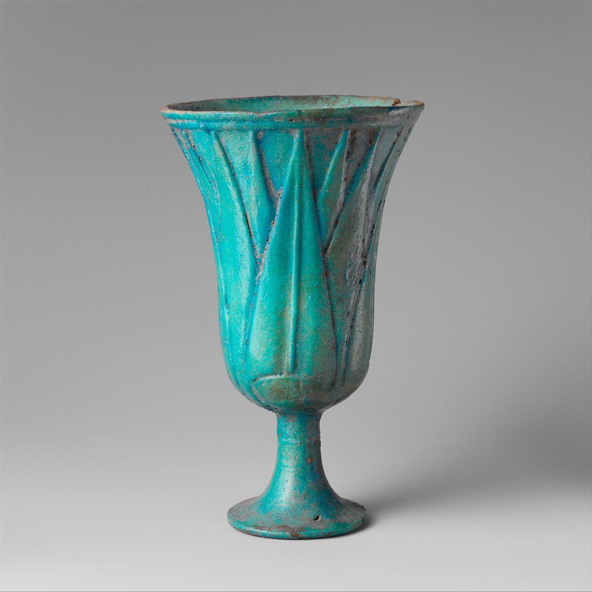 Lotiform Cup, Faience 