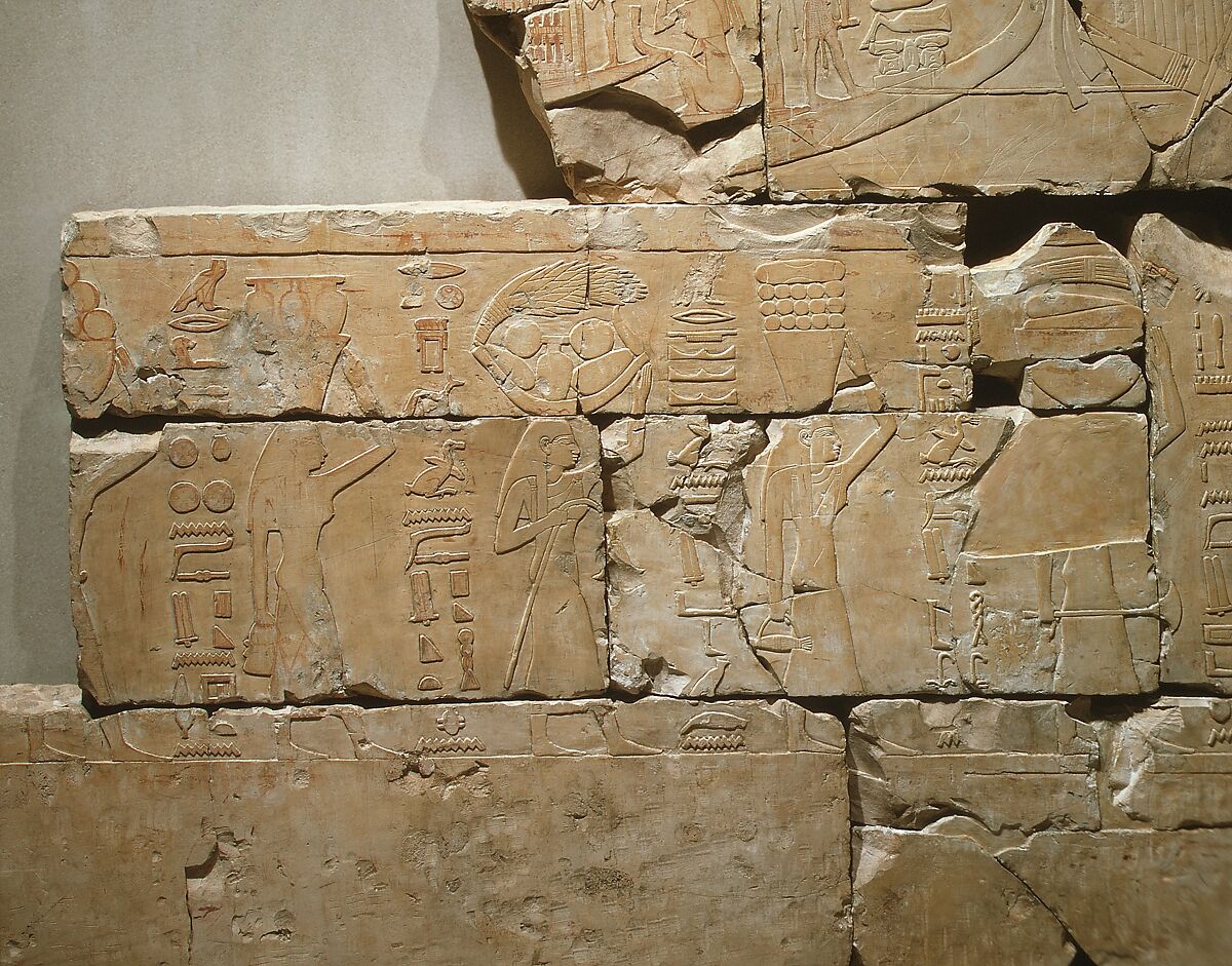 Relief from the Tomb of Nespekashuty, Limestone, paint