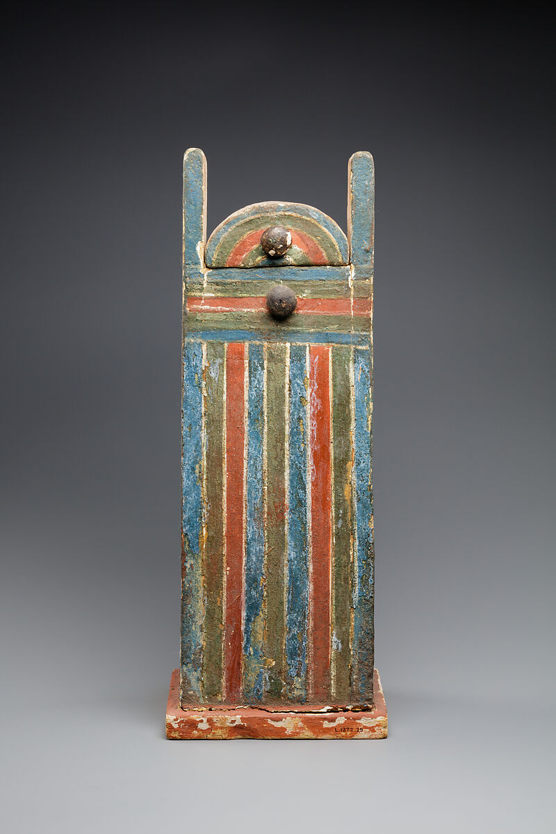 Shabti Box of Yuya, wood, paint