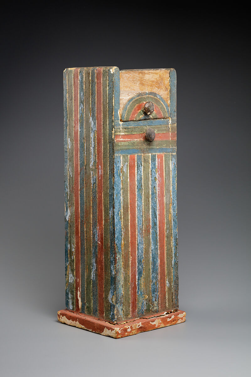 Shabti Box of Yuya, wood, paint