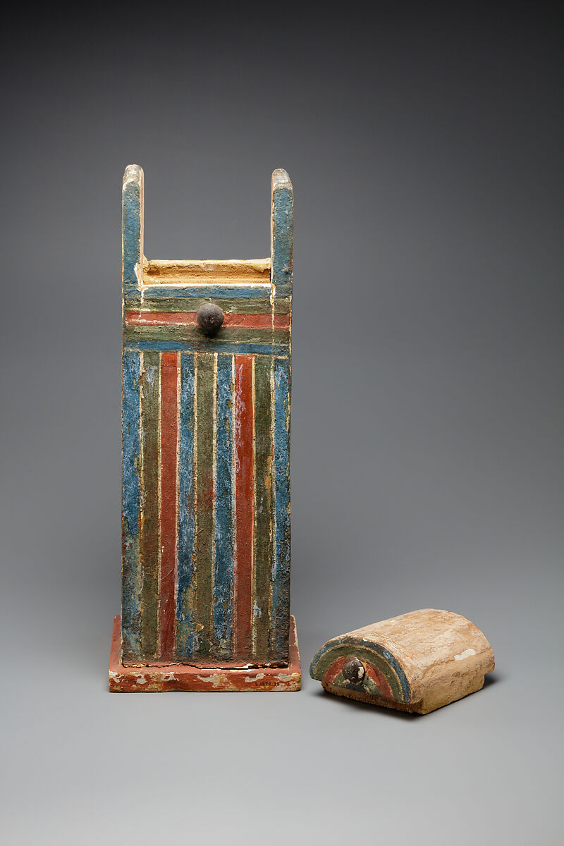 Shabti Box of Yuya, wood, paint