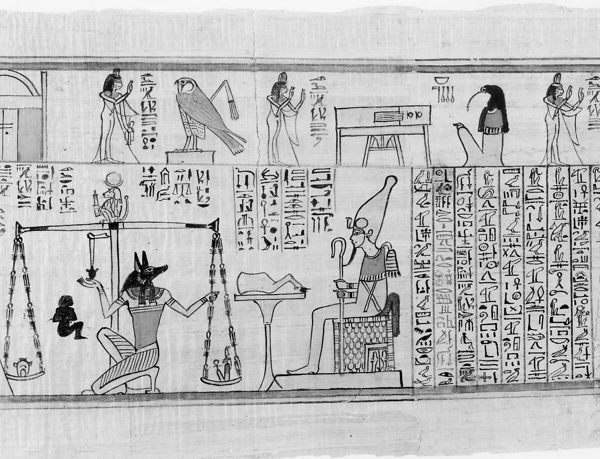 Book of the Dead for the Chantress of Amun, Nauny, Papyrus, paint