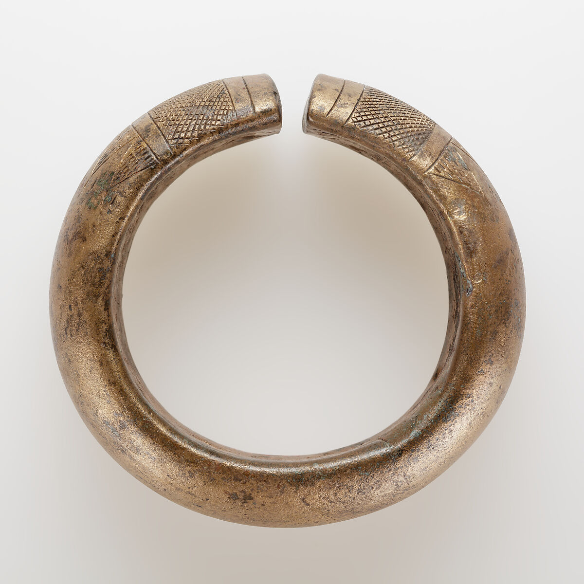 Anklet, cupreous alloy