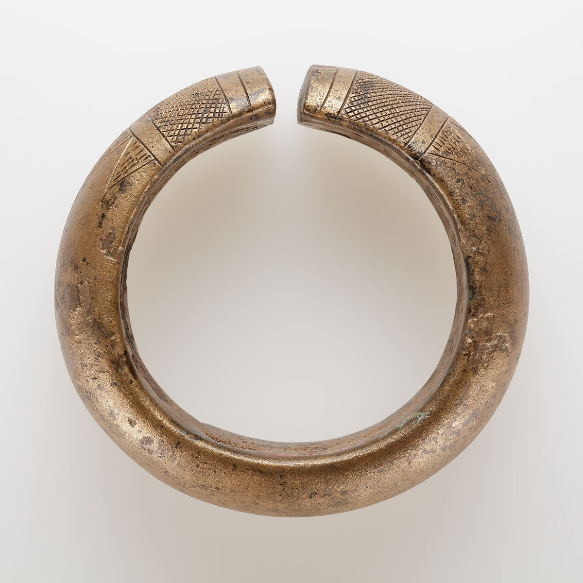 Anklet, cupreous alloy