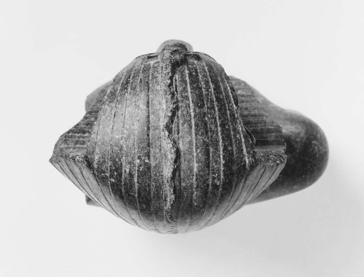 Bust from Statue of a King, Granite