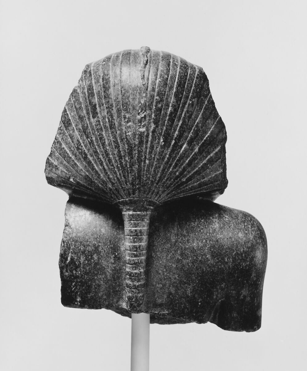 Bust from Statue of a King, Granite