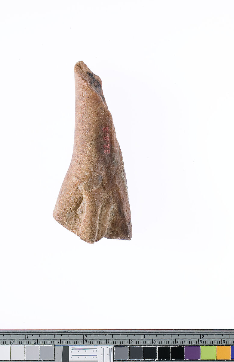 Right Hand of a Statuette, quartzite