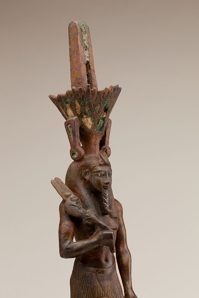 Statuette of Nefertum, Cupreous alloy