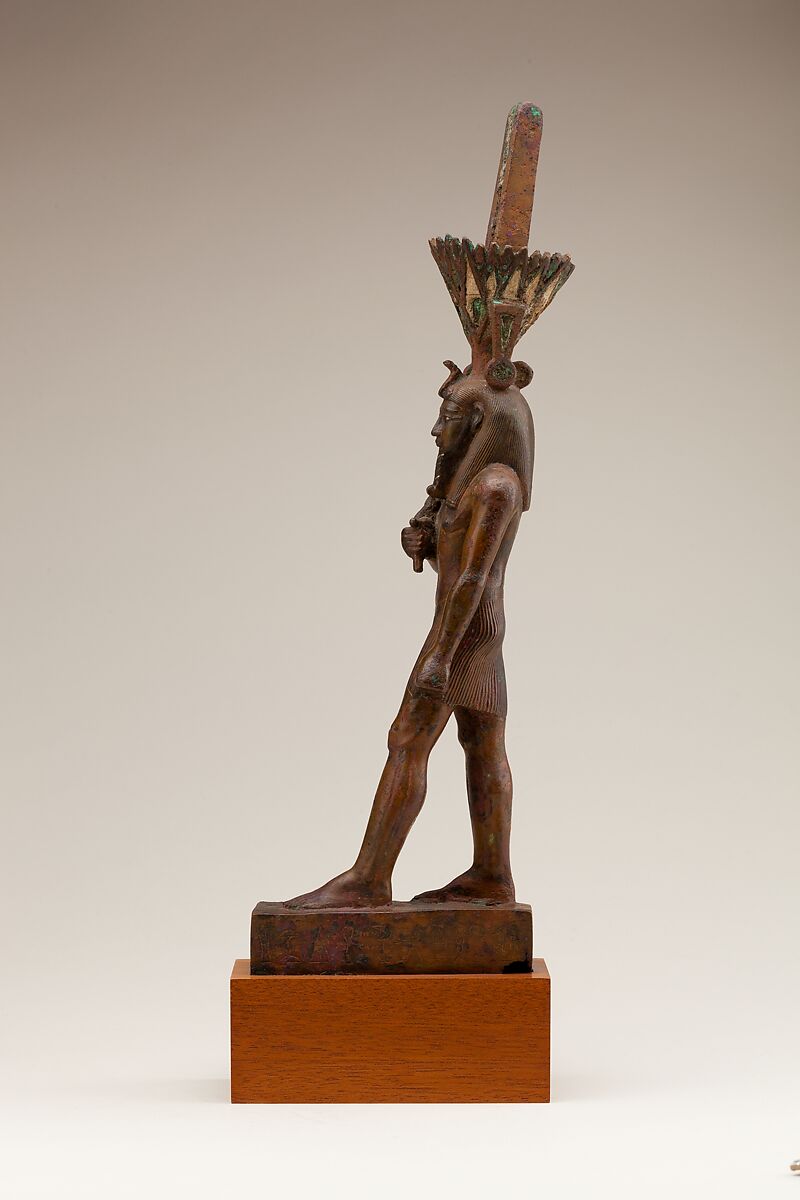 Statuette of Nefertum, Cupreous alloy