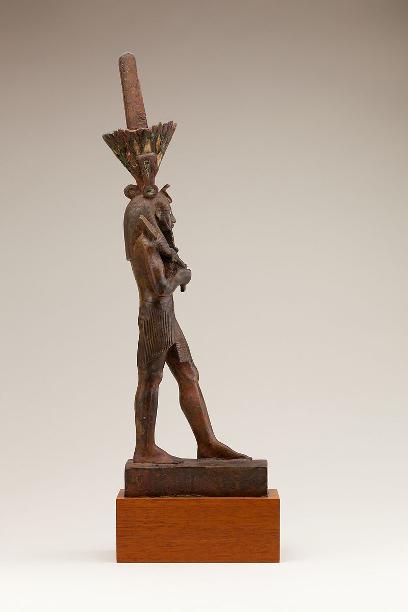 Statuette of Nefertum, Cupreous alloy