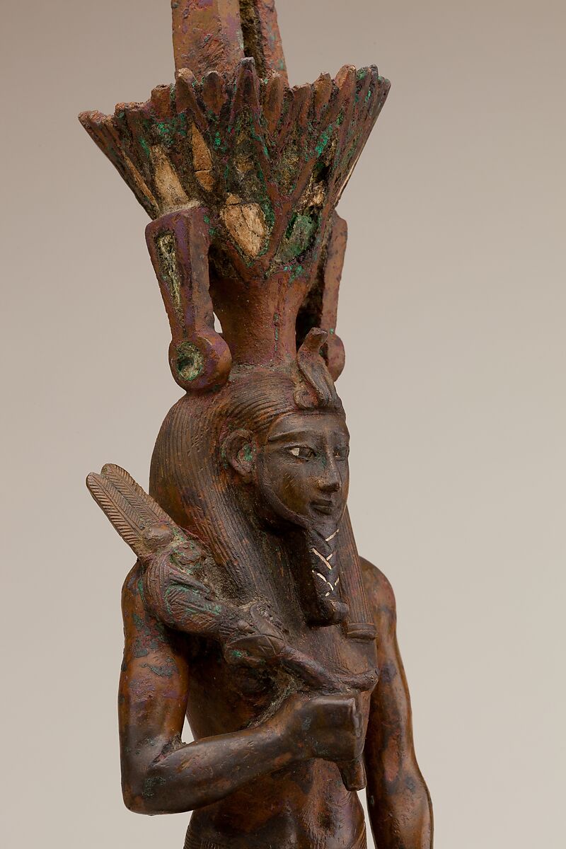 Statuette of Nefertum, Cupreous alloy