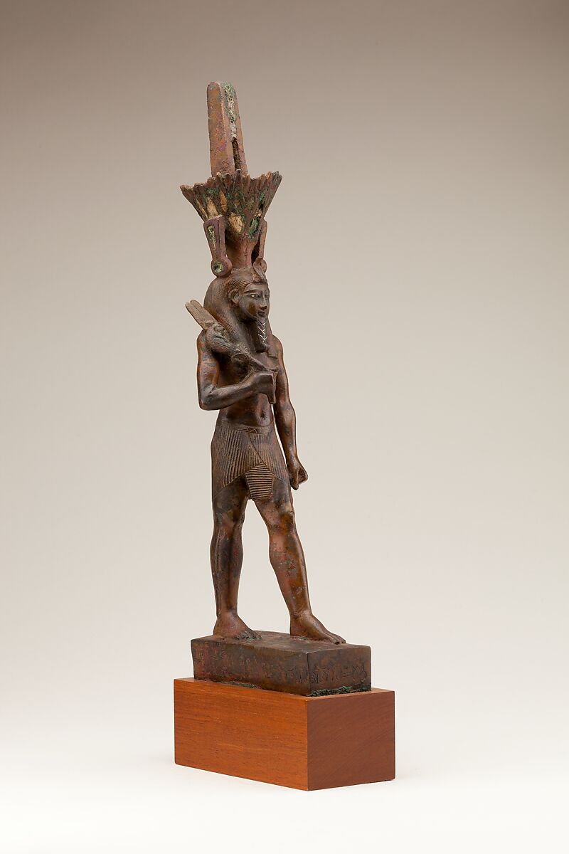 Statuette of Nefertum, Cupreous alloy
